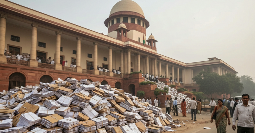 Justice Delayed Tackling India’s 50 million case pendency crisis